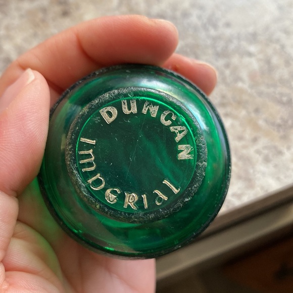 Genuine Duncan Imperial Pop Top Vintage Green vintage - Picture 2 of 3
